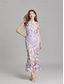 cheap Semi-formal / Cocktail-Mermaid / Trumpet Quinceanera Dresses Elegant Dress Wedding Wedding Guest Ankle Length Short Sleeve Crew Neck with Embroidery