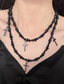 abordables Collares y colgantes-Mujer Collares Punk y gótico Calle Geometría Collares