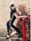 cheap T shirt Dresses-Women&#039;s Midi Dress Cheongsam Dress Fashion Daily Date Regular Fit Line Short Sleeve Crew Neck Black Summer Spring Fall