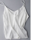 cheap Tank Tops &amp; Camis-Women&#039;s Camisole Tank Top Solid Color Stylish Casual Sleeveless V Neck Regular Tops Daily Patchwork Black White Pink Wine Beige Summer Spring