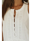 cheap White Casual Dresses-Women&#039;s Mini Dress White Dress Fashion Modern Birthday Graduation Date Regular Fit Plain Sleeveless Stand Collar White Summer