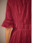 preiswerte abendkleider-Damen Maxikleid Cocktailkleid Kleid für Hochzeitsgäste Halbformelles Kleid A Linie Kleid Elegant Arbeit Geburtstag Flattrige Ärmel Hochzeitsgast Cocktailparty Formeller Abend Normale Passform