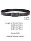 cheap Wedding Accessories-Men's Crocodile Leather Belt - Luxury Animal Pattern Dress Belts for Business, Formal Events and Gifts