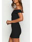 abordables Robes de Diplôme-Femmes Mini Robe Robe Blanche Robe de remise des diplômes Robe de bal Moulant Mode Mature Remise des Diplômes Date Sortir Coupe régulière Uni Sans manches Une Épaule Noir Blanche Bleu clair Été
