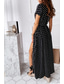 cheap Casual Floral Dresses-Women&#039;s Midi Dress Casual Dress Boho Dress Classic Vacation Daily Holiday Regular Fit Polka Dot Short Sleeve V Neck Black Pink Green Summer