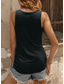 billiga Självständighetsdagen Topp-Självständighetsdagen Amerikansk Jubileum Patriotisk Kvinnors Camisole Tank Top Flagga Dags Stilfull Ärmlös Utskuren Hals Vanliga Topp Dags- och Helg Buttons Tryck Svart Sommar