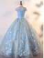 cheap Prom Dresses-Ball Gown A-Line Quinceanera Dresses Elegant Dress Wedding Wedding Guest Floor Length Sleeveless Off Shoulder Lace Backless with Pleats Sequin