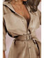 cheap White Casual Dresses-Women's Mini Dress Shirt Dress Cotton Linen Dress Fashion Holiday Date Weekend Regular Fit Plain Long Sleeve Shirt Collar White Khaki Summer