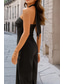 cheap Party Jumpsuits-Women&#039;s Normal Jumpsuit Elegant Solid Color Sleeveless Halter Neck Backless Party Regular Fit Black White Red Summer