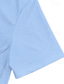 abordables Polo Classique pour Hommes-Homme Polo Polo quart de zip Extérieur Tenue quotidienne Revers Manche Courte Mode Hawaïen Uni 2 pièces Été Coupe régulière Noir Blanche Bleu Roi Vert Kaki Gris Polo