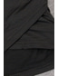 ieftine Rochii de absolvire-Pentru femei Rochie Mini Rochie albă Rochie de absolvire Bodycon Modă Modern În aer liber Zi de Naștere Absolvire Fit regulat Simplu Manșon Lung V Adânc Negru Alb Roșu-aprins Vară