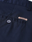 voordelige Dun-Voor heren Pakken Broek Kostuumbroek Zak Effen Ademend Vochtregelerend Volledige lengte Buiten liiketoiminta Dagelijks Modieus Streetwear Zwart Marine Blauw Micro-elastisch