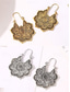 billige Øredobber for kvinner-bohemiske mandala-smykker – vintage-gullbelagte hulblomster-øreringer for kvinner, etniske statement-smykker for festivaler, fester og hverdagsbruk