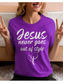 cheap Humor&amp;Quotes tee-Women&#039;s T Shirt Graphic Letter Stylish Casual Short Sleeve Round Neck Regular Tops Daily Weekend Print Blue Purple Green Summer Spring