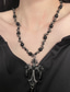 abordables Collares y colgantes-Mujer Collares Punk y gótico Calle Geometría Collares