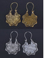 billige Øredobber for kvinner-bohemiske mandala-smykker – vintage-gullbelagte hulblomster-øreringer for kvinner, etniske statement-smykker for festivaler, fester og hverdagsbruk