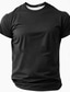 cheap Men&#039;s Funny T shirts-Men&#039;s Funny Slang T Shirt Short Sleeve T shirt 3D Print Crew Neck Shirt Fashion Daily Street Daily Black Blue Green Summer Spring Clothing Apparel S M L XL XXL XXXL