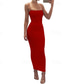 abordables Robes de Diplôme-Femmes Robe Midi Robe Blanche Robe de remise des diplômes Robe de Soirée Robe Nuisette Élégant Mode Soirée Anniversaire Fête Coupe régulière Uni Sans manches Bretelles spaghetti Noir Blanche Rouge Été