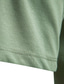 ieftine Tricouri și maieuri pentru bărbați de elită-Bărbați Tricou Manșon scurt Stil Nautic Vară Primăvară Geometric Îmbrăcăminte tricotată Vacanță Epocă Brodat Brodată Școală Antrenament În aer liber Negru Alb Verde Deschis Top tricou pentru bărbați