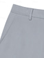 cheap Chinos-Men&#039;s Dress Pants Chinos Chino Pants Pocket Plain Comfort Business Daily Classic Style Black White Micro-elastic