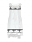 cheap Print Floral Dresses-Women&#039;s Midi Dress Tank Dress Fashion Classic Outdoor Daily Weekend Regular Fit Graphic Geometric Sleeveless Crew Neck Black And White Summer Spring Fall