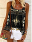 cheap Boho Tank Top-Women&#039;s Camisole Tank Top Paisley Daily Sleeveless Strap Scoop Neck Regular Tops Daily Print Black Summer Spring