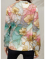 cheap Floral Tops-Women&#039;s Shirt Long Sleeve Button Down Blouse Floral Graphic Daily Stylish Modern Short Sleeve Shirt Collar Regular Tops Daily Holiday Party Outfits Pink Summer Spring