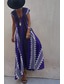 cheap Boho Dress-Women&#039;s Midi Dress Cocktail Dress Floral Dress Boho Dress Fashion Modern Vacation Tea Party Going out Regular Fit Flower Sleeveless V Neck Black Wine Blue Dark Green Summer