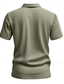 preiswerte Klassisches Poloshirt für Herren-Herren Golfshirt Golf Poloshirts Arbeit Lässig Revers Kurzarm Basic Modern Einfach Knöpfe Sommer Normale Passform Schwarz Weiß Marineblau Khaki Hellgrau Armeegrün Golfshirt