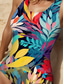 cheap One-piece swimsuits-Women&#039;s Swimsuits One Piece Monokini Swimsuit Backless Tummy Control High Waist Slim Vacation Beach Wear Floral Graphic U Neck Sleeveless Bathing Suits