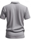 preiswerte Klassisches Poloshirt für Herren-Herren Golfshirt Golf Poloshirts Arbeit Lässig Revers Kurzarm Basic Modern Einfach Knöpfe Sommer Normale Passform Schwarz Weiß Marineblau Khaki Hellgrau Armeegrün Golfshirt