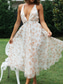 cheap Floral Dress-Women&#039;s Boho Dress Western Dress Vintage Maxi Dress A Line Dress Slip Dress Backless Dress Casual Outdoor Going out Beach Regular Fit Floral Graphic Sleeveless Spaghetti Strap Pink Summer Spring