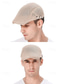 abordables Chapeaux pour hommes-Casquette plate décontractée en maille pour homme - conception légère et respirante avec bretelles réglables, plusieurs couleurs, à la mode pour les activités de plein air, le sport et le port quotidien