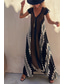 cheap Boho Dress-Women&#039;s Midi Dress Cocktail Dress Floral Dress Boho Dress Fashion Modern Vacation Tea Party Going out Regular Fit Flower Sleeveless V Neck Black Wine Blue Dark Green Summer