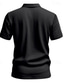 preiswerte Klassisches Poloshirt für Herren-Herren Golfshirt Golf Poloshirts Arbeit Lässig Revers Kurzarm Basic Modern Einfach Knöpfe Sommer Normale Passform Schwarz Weiß Marineblau Khaki Hellgrau Armeegrün Golfshirt