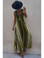 cheap Boho Dress-Women&#039;s Midi Dress Cocktail Dress Floral Dress Boho Dress Fashion Modern Vacation Tea Party Going out Regular Fit Flower Sleeveless V Neck Black Wine Blue Dark Green Summer