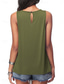 cheap Plain Tank Top-Women&#039;s Camisole Tank Top Solid Color Plain Daily Stylish Casual Sleeveless Crew Neck Regular Tops Daily Black White Army Green Blue Summer Spring