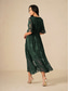 preiswerte abendkleider-Damen Maxikleid Cocktailkleid Kleid für Hochzeitsgäste Halbformelles Kleid A Linie Kleid Elegant Arbeit Geburtstag Flattrige Ärmel Hochzeitsgast Cocktailparty Formeller Abend Normale Passform