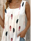 cheap Animals Tank Top-Women&#039;s Tunic Camisole Tank Top Graphic Animal Stylish Classic Casual Sleeveless Square Neck Regular Tops Daily Going out Weekend Print White Summer Spring