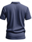 preiswerte Klassisches Poloshirt für Herren-Herren Golfshirt Golf Poloshirts Arbeit Lässig Revers Kurzarm Basic Modern Einfach Knöpfe Sommer Normale Passform Schwarz Weiß Marineblau Khaki Hellgrau Armeegrün Golfshirt