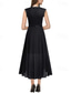 preiswerte Chiffonkleider-Damen Midikleid Partykleid Cocktailkleid Kleid für Hochzeitsgäste Chiffonkleid Mode Modern Party Besonderer Anlass Teegesellschaft Normale Passform Einfach Ärmellos Rundhalsausschnitt Schwarz Rosa