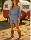 billiga Blommiga klänningar-Kvinnors Boho-klänning Västern-klänning Vintage Mini-klänning A-linjeformad klänning Off The Shoulder-klänning Semester Avslappnad Boho Utomhus Utegång Strand Regular Fit Blommönster Grafik Randig