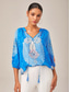 voordelige Blouses &amp;amp; Shirts-vakantie-stijl plaatsing print pullover top