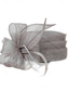 abordables Sombreros de fiesta-Sombreros Tocado Sombrero de copa Sombrero de Sinamay Fiesta de té Playa Kentucky Copa de Melbourne Elegante Romántico Británico Con Flor Encaje Lateral Tocado Adornos para la Cabeza vestido para