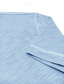 cheap Men&#039;s Classic Polo-Men&#039;s Golf Shirt Golf Polos Shirts Work Casual Lapel Short Sleeve Basic Modern Plain Patchwork Buttons Summer Regular Fit Royal Blue Smoke Light Blue Grey Golf Shirt
