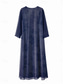 cheap Floral Dress-Women's Dress Set Midi Dress Summer Dress Casual Semi Formal Floral Graphic Print 3/4 Length Sleeve Crew Neck Daily Holiday Blue Purple Green Summer Spring Regular Fit