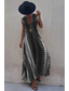 cheap Boho Dress-Women&#039;s Midi Dress Cocktail Dress Floral Dress Boho Dress Fashion Modern Vacation Tea Party Going out Regular Fit Flower Sleeveless V Neck Black Wine Blue Dark Green Summer