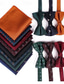 economico Festa di cena-Cravatta a farfalla vintage da uomo per feste nuziali completi per il ritorno a casa cravatta a farfalla con motivo e fazzoletto da taschino stampato floreale bordeaux blu navy verde scuro