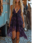 tanie Sukienki boho-Damska sukienka boho zachodnia sukienka vintage mini sukienka sukienka slip plisowana sukienka sukienka z falbaną wakacje impreza codzienna na świeżym powietrzu wyjście slim kwiatowy nadruk bez