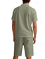 preiswerte Klassisches Poloshirt für Herren-Herren Golfshirt Golf Poloshirts Lässig Arbeit Revers Kurzarm Basic Modern Einfach 2 teilig Knöpfe Sommer Normale Passform Aprikose Weiß Marineblau Hellgrau Armeegrün Hellblau Golfshirt